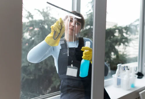 Nettoyage de vitres intérieures et extérieures à Pirou